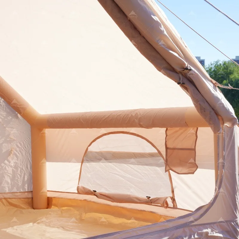 

XMSJ 6.3-Square-Meter 300D Oxford Fabric 3000mm Waterproof Four-Season One Bedroom Outdoor Inflatable Camping Air Tent Quick Ope