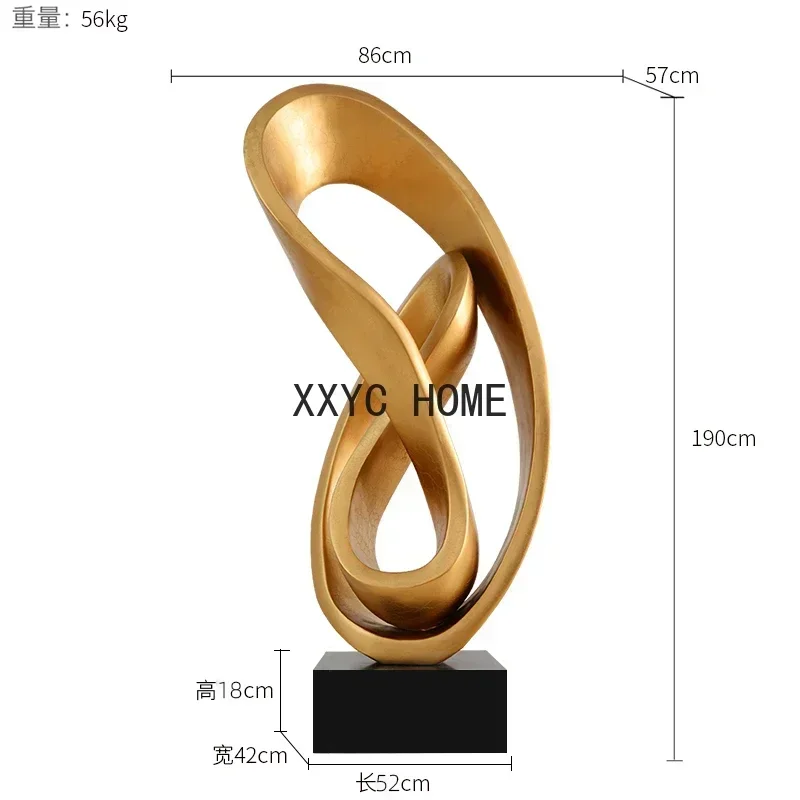 

Офис продаж, мягкое украшение, большое украшение для удачи, художественная стойка регистрации отеля, зал, посадка, скульптурные украшения