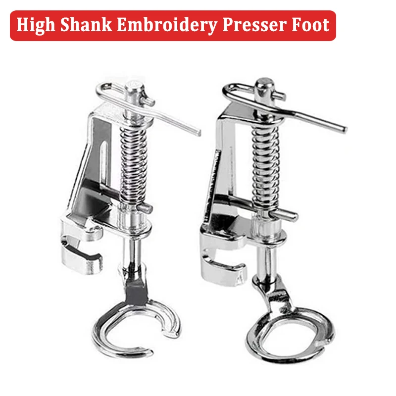 Shank Open Toe Free Motion Quilting Darning Embroidery Presser Foot 4021H-OT For Brother Juki Sewing Machine Accessories