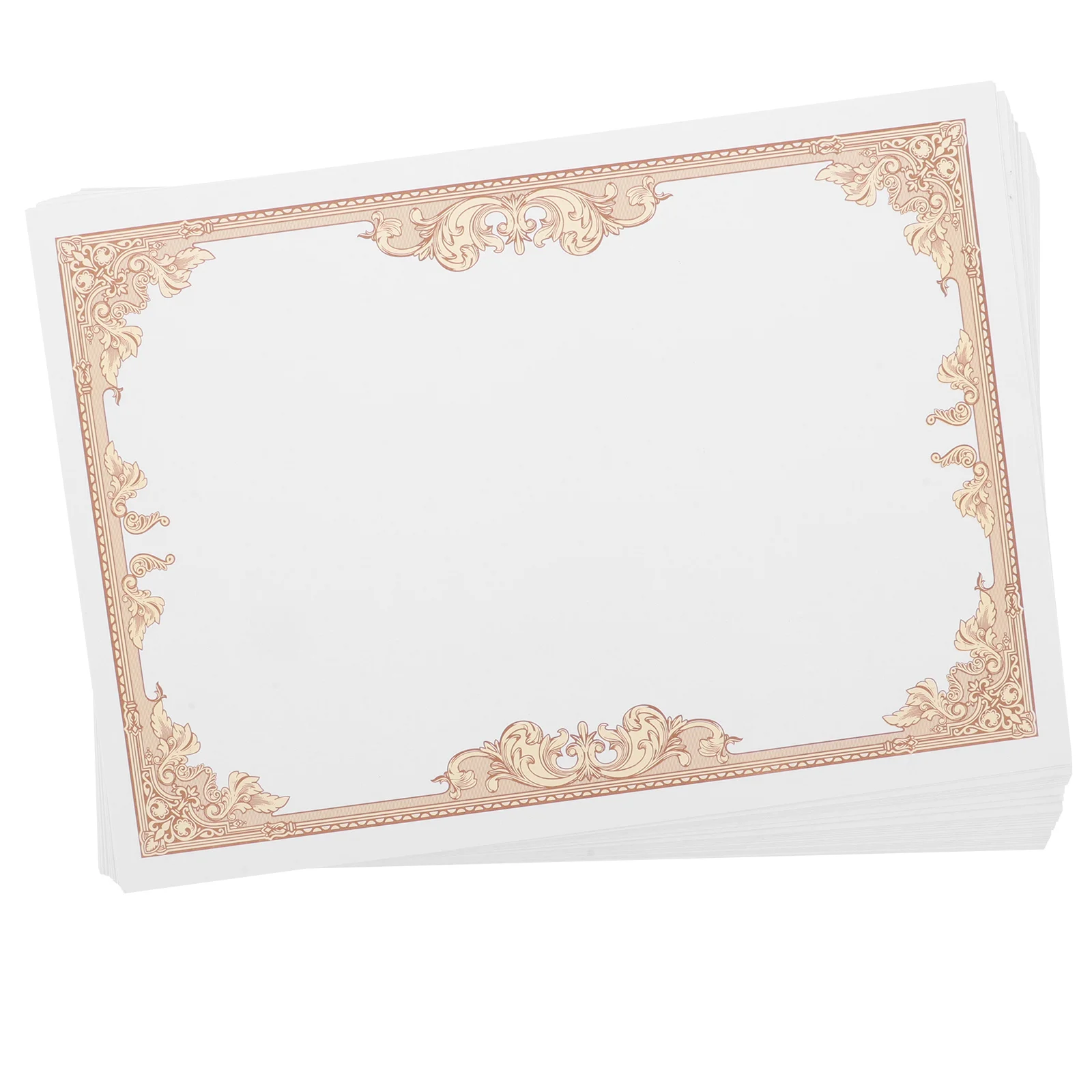 

30pcs Inner Paper Blank Diploma Certificate Paper For Award Graduation Printable School Award Supplies Honor Certificate