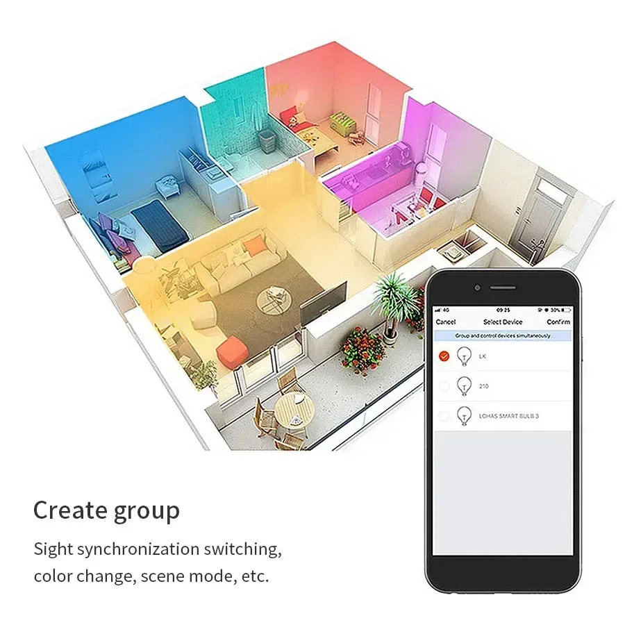 Tuya WiFi Smart LED Light Bulb 5W 7W 9W 220V GU10 Led Spotlight With RF 2.4G Remote Control Works With Alexa Geogle Home