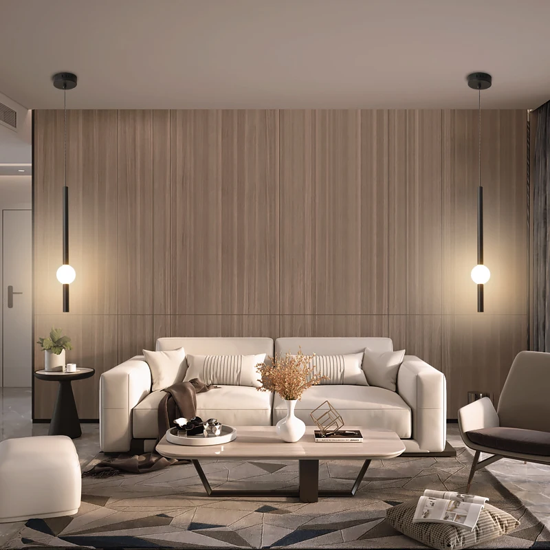 2026 Bedside Chandelier Modern Minimalist 2023 New Creative Light Luxury Single Head Long Hanging Wire Bedroom Small Decor LED L