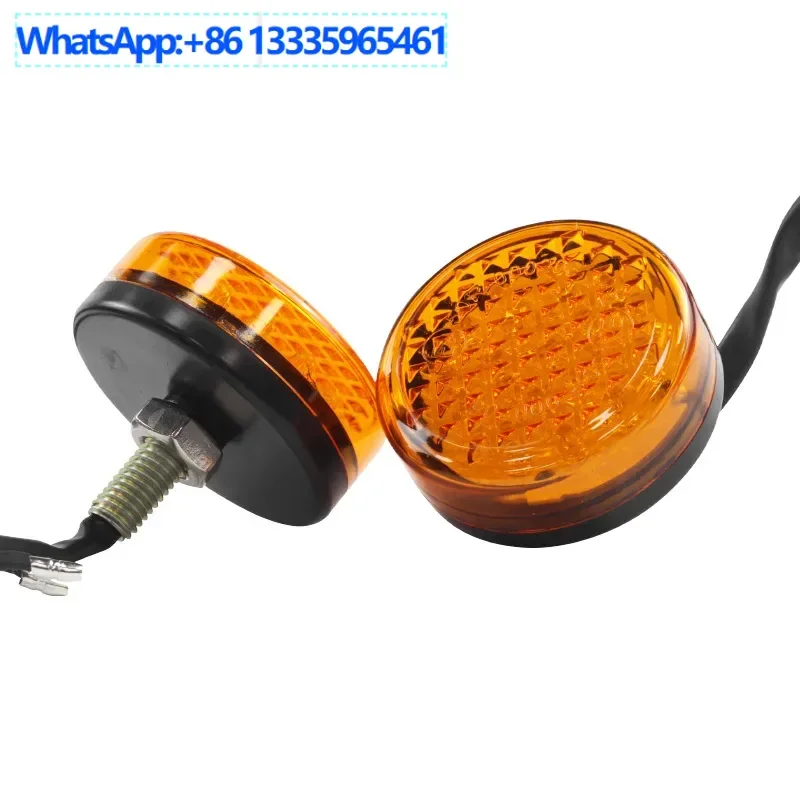 

10PCS motorcycle modification accessories LED round turn signal, turn light, indicator light, corner light