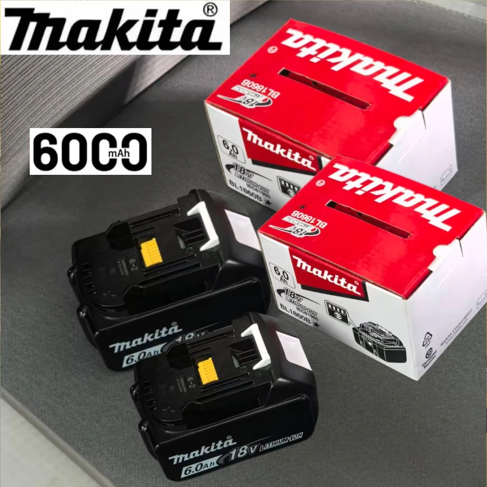 

Makita 18V 5.0Ah High-Performance Lithium-Ion Rechargeable Battery BL1860 BL1850B Compatible with Makita Power Tools