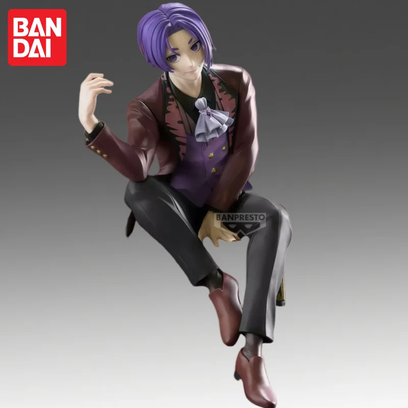 In Stock Bandai Original Banpresto Blue Lock Mikage Reo Action Figure Model Doll Brand New Boxed Anime Characters Garage