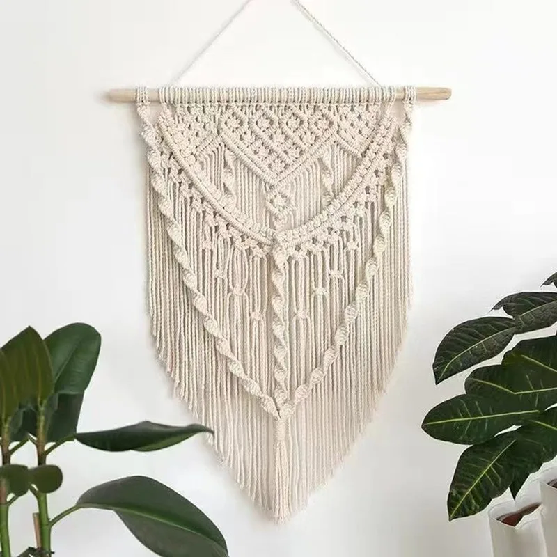 

Hand-woven fringed tapestries, living room homestay wall decoration, art decoration tapestries