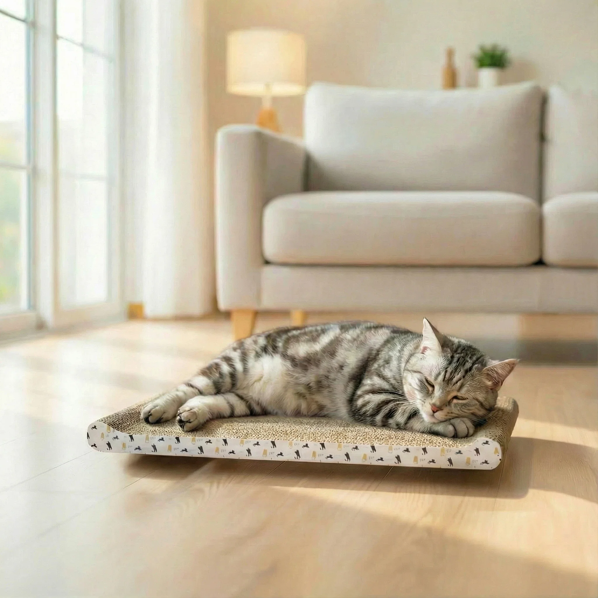 Katze Spielzeug Haustier Katze Kratzbrett Wellpappe Pad Schleifen Nägel Interaktive Schutz Möbel Katzen Scratcher Spielzeug