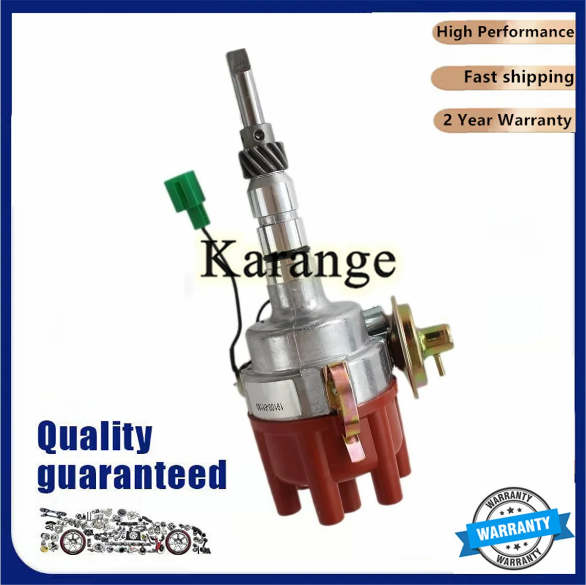 19100-61180 1910061180 Electronic Distributor for Toyota Land Cruiser 2F 4.2L 3F 4.0L FJ40 - FJ80 Carby 1975-1992 view 3
