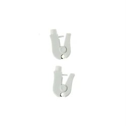 2 Pcs 4.0 Banana Plug Turn To Clip Electrode Adapter ECG/EKG Cable To Electrode Pad Connector Connect ECG Cable Accessories