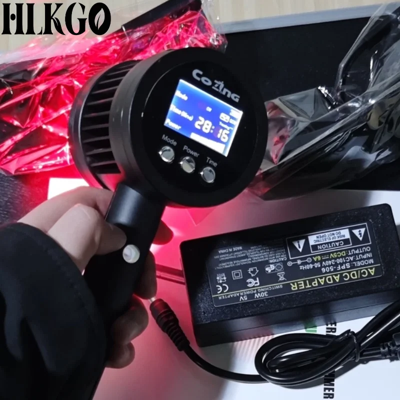 Clinical Grade 5W Low Level Laser Therapy, 650nm 808nm Red Light Cold Device for Pain Relief Treatment