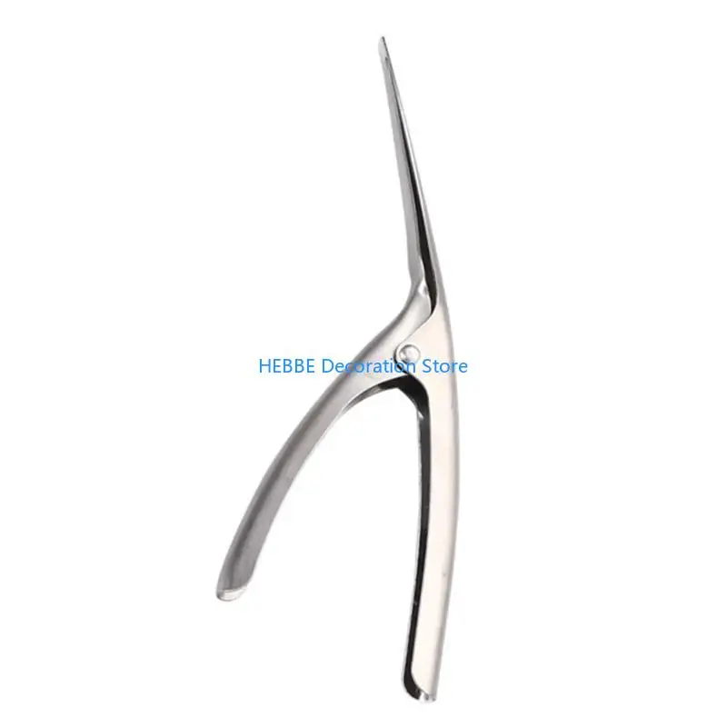 B0KC Stainless Steels Shrimp Peeler Kitchen Prawn Peeler Line Cutter Seafood Tool