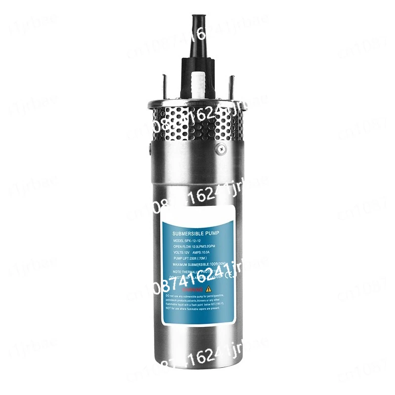 70M Mini Submersible Solar Energy Water Pump Outdoor Garden Deep Well Car Wash Bilge Cleaning 12 24 V
