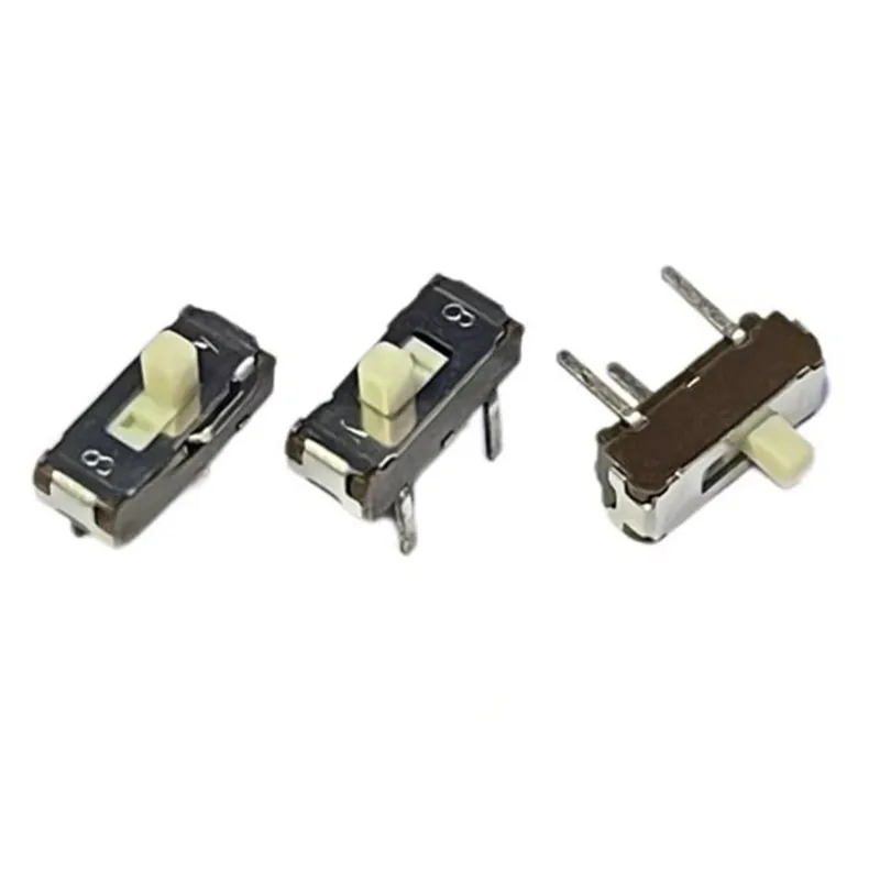 10 pieces SSSS213000 vertical plug-in 3P ALPS miniature sliding switch toggle switch with two positions and three legs
