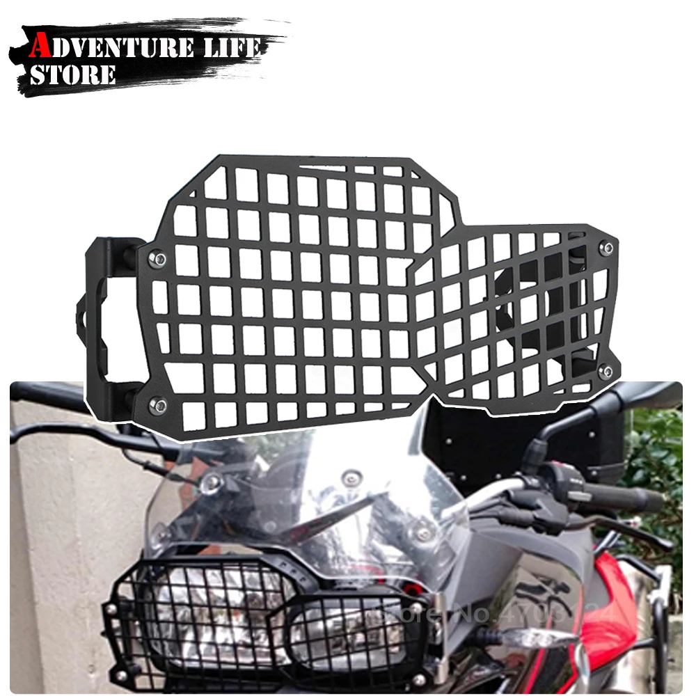 

For BMW F800GS F700GS F650GS Twin Motorcycle Headlight Protector Grille Guard Cover Hand Light Acrylic Grille F 800 GS Adventure