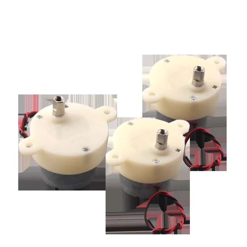 Mini Micro Geared DC Motor 6V 5RPM/100RPM Reversible Small Electric 6 Volt Robot Crafts Toy Advertising Light Boxes Mini Motor