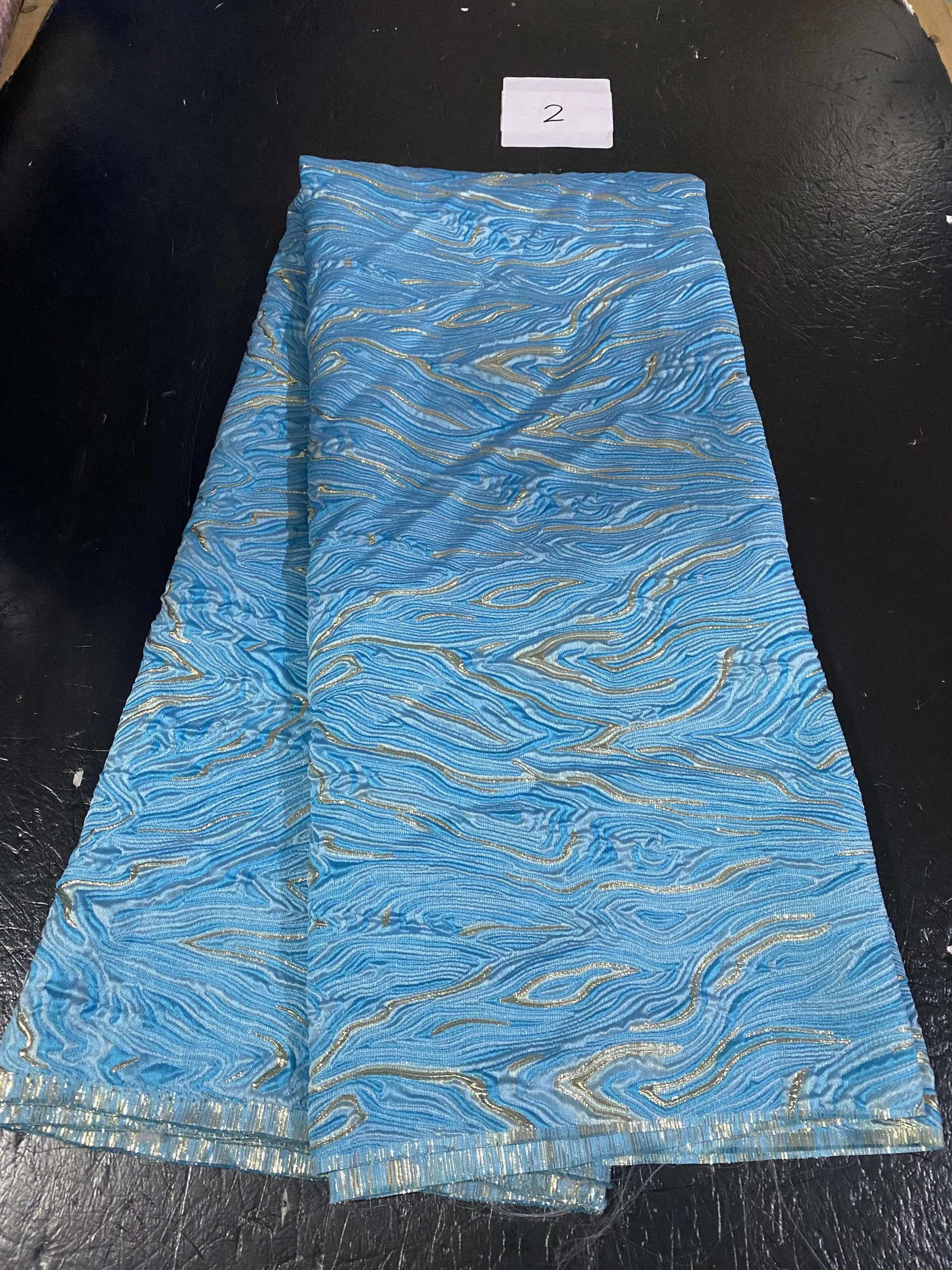 African Jacquard Lace Fabric Damask Fabric Nigerian Brocade Lace High Quality for Women Party Dresses Sewing Latest,2 Yards