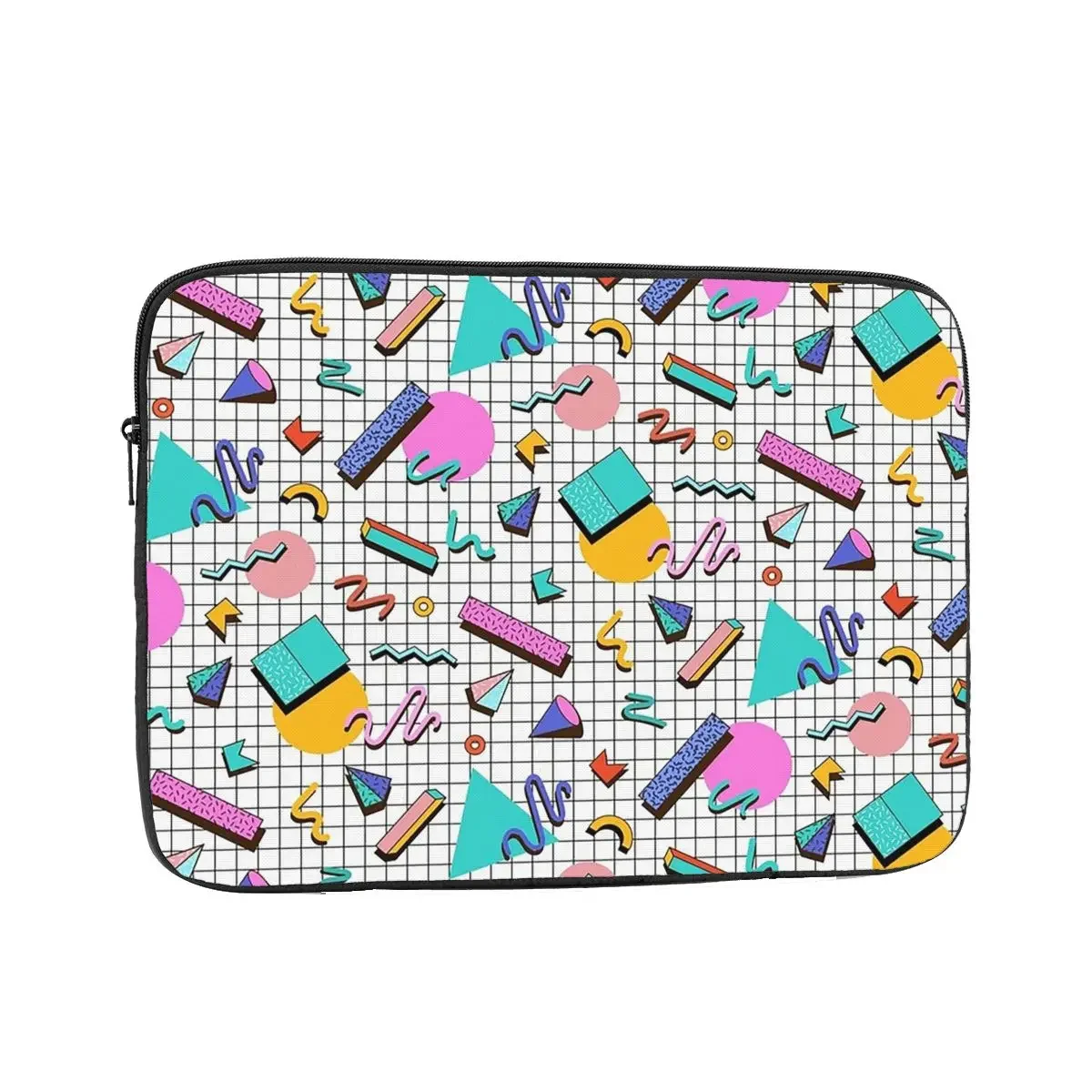 

Funky 80s Eighties Memphis Pattern Design Notebook Laptop Bag Case Pouch 10 12 13 15 17 Inch Tablet Shockproof Case Bag