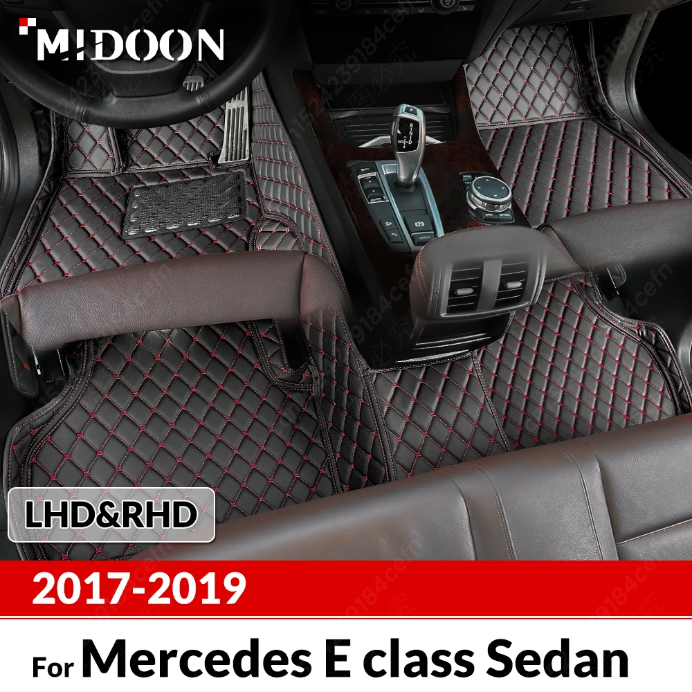 

Автомобильные коврики на заказ для Mercedes Benz E class Sedan E260 E300 E320 E350 W213 2017 2018 2019 Автоматический коврик для салона Accesso