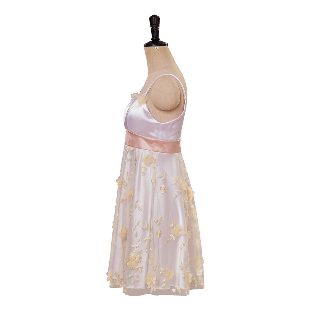 open lace back dress Gabriella Montez Dress Played by Vanessa Short Ivory Dress High School   Hoprom