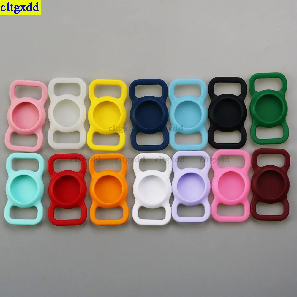 Cltgxdd Apple Airlines 태그, 애완견, 고양이, GPS 추적 고리, 손실 방지 보호용 1피스 실리콘 보호 커버