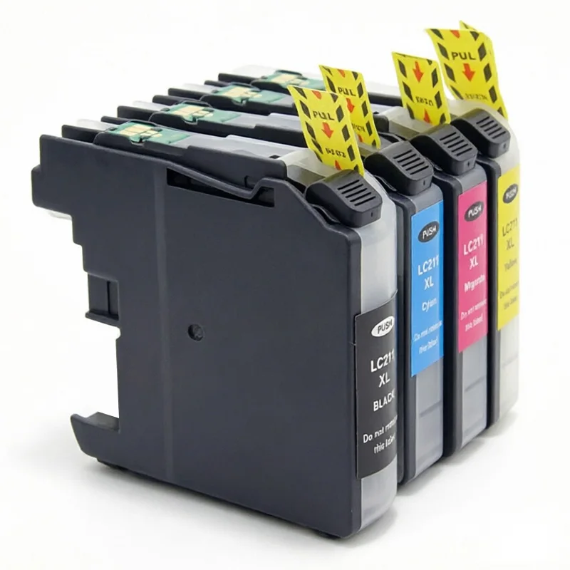 LC211 LC-211 Compatible Ink Cartridge For Brother DCP-J562N DCP-J963N DCP-J567N J762N J767N J963N MFC-J880N MFC-J730DN Printer