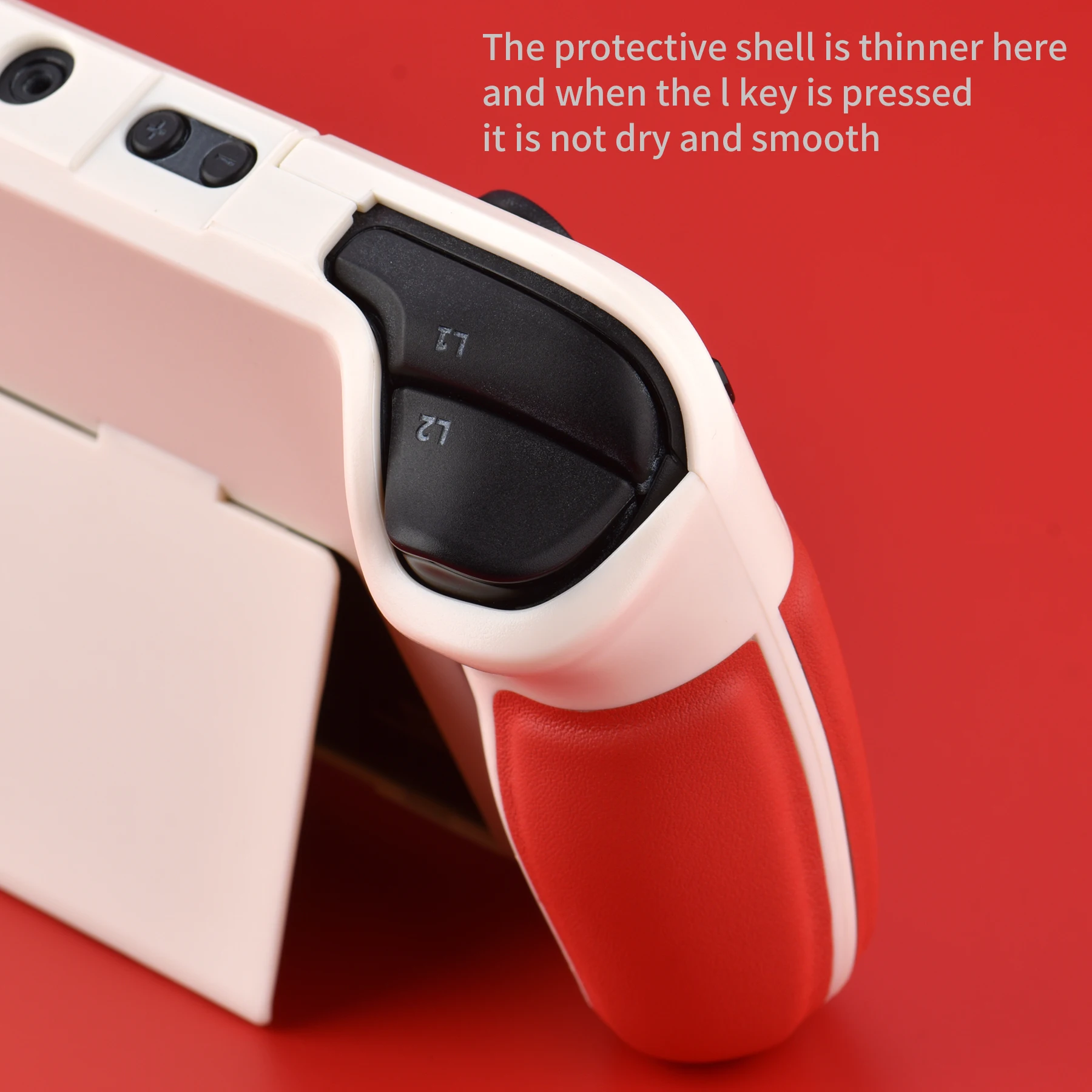 2023 new Suitable for steam deck game console protective case surface silicone oil handle cowhide wrapping