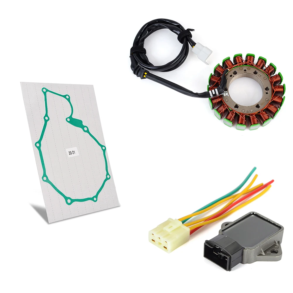 

Rectifier Regulator Stator Coil Gasket Kit for Honda VT750 C2 C3 VT750C VT750CD Shadow A.C.E Deluxe 750 NV400 Shadow 400 Slasher