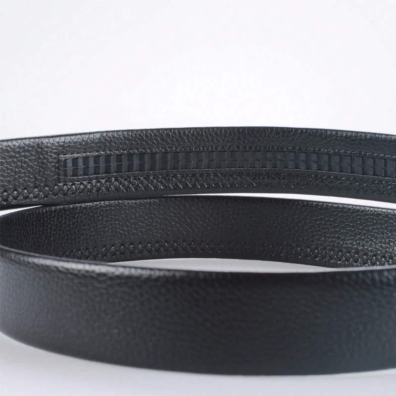 メンズPUレザーベルト,カジュアル,フォーマル,自動バックル付き