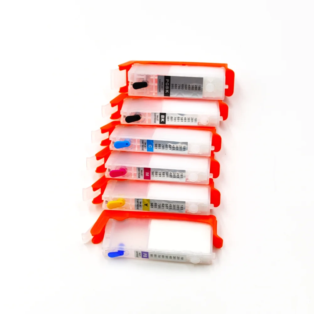 Japan PGI-380 CLI-381 Ink cartridge Compatible For Canon PIXMATS8430 TS8330 TS8230 TS8130 printer 5-color 6-color ink cartridges