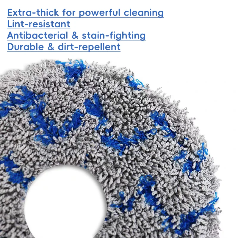 Mop Cloth Compatible For Dreame X10+ X20 L20 Ultra L30 Ultra X20 Pro L10s Pro Ultra X40 Ultra X40 Pro S30 Pro Vacuum Cleaner