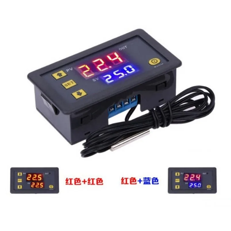 W3230 High Precision Temperature Controller Digital Thermostat Module 12V Mini Temperature Control Switch Board 2Price