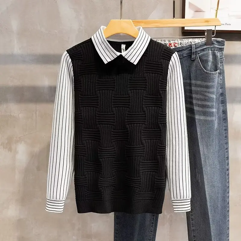 

Мужской вязаный свитер с воротником irt, осень-зима, новинка, базовый слой, внутренняя одежда, повседневная длинная све irt