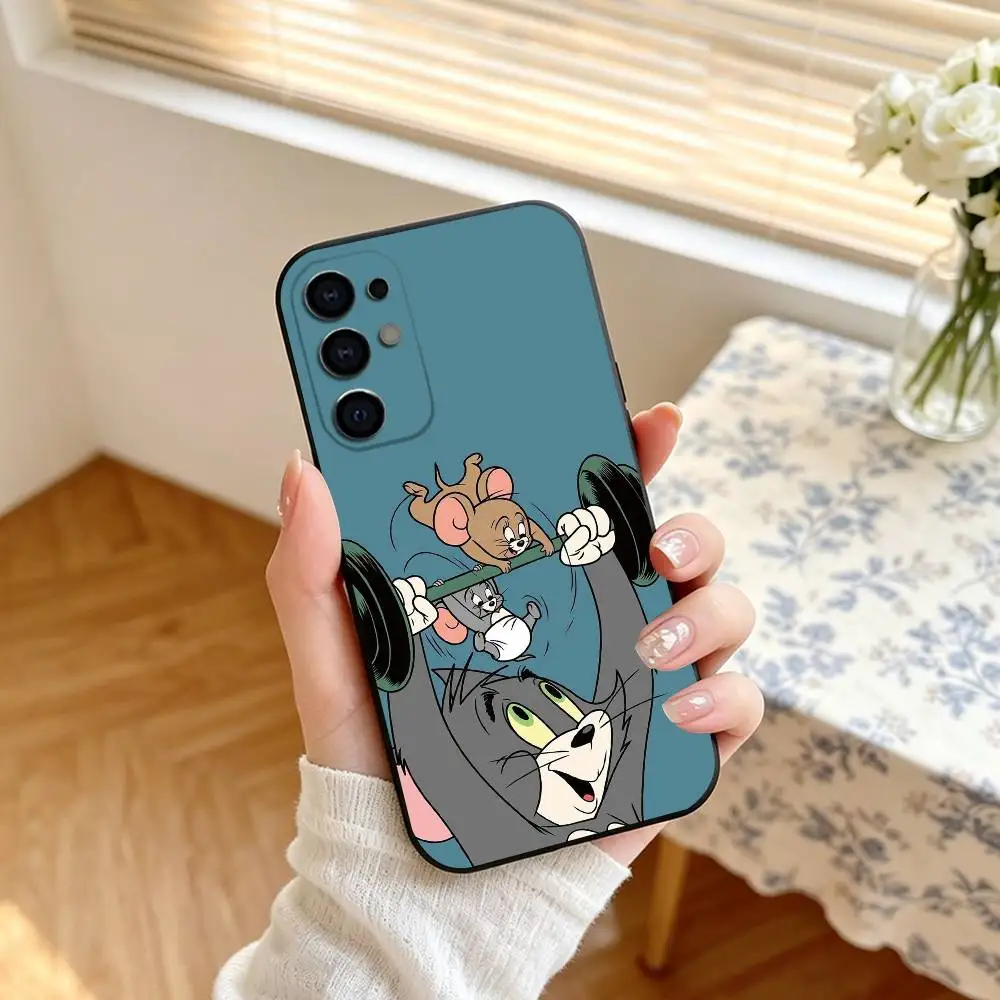 Funny T-Toms Cute J-Jerrys  Phone Case For Samsung S25,S24,S21,S22,S23,S30,Ultra,S20,Plus,Fe,Soft Silicone Black Cover view 4
