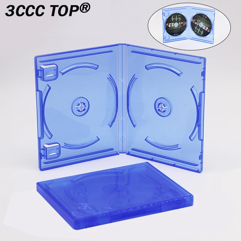 1/2/6/8/10 CD Case Storage Box Blu-ray Replacement Game Cases Protective Box For PS4 PS5 CD DVD Discs Storage Bracket Box 1PCS