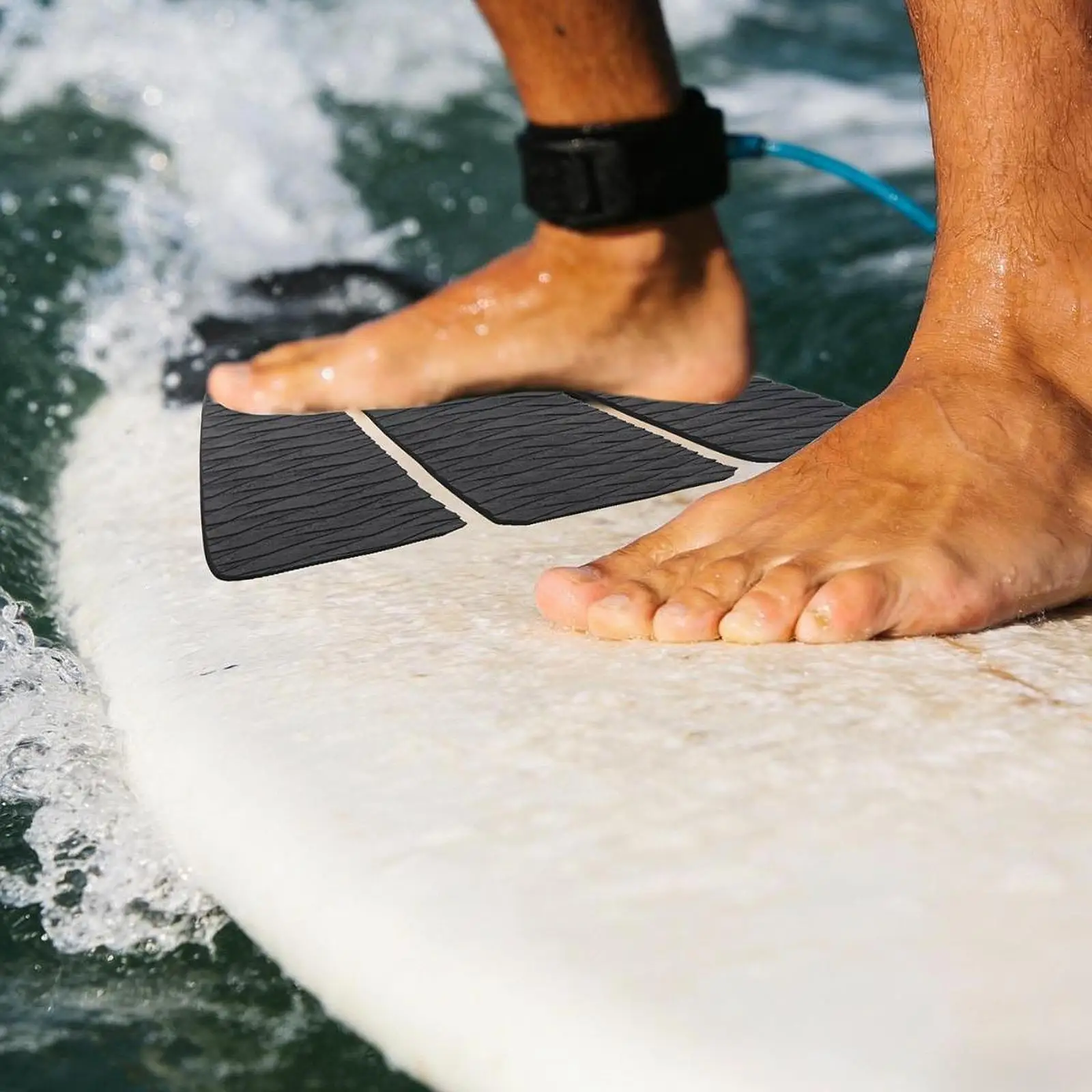 

Surfboard Traction Pads Non Slip EVA Adjustable Deck Mat DIY Supplies for Paddleboard Longboard Skimboard