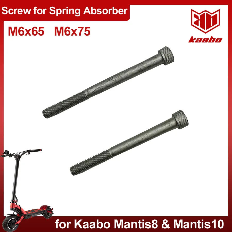 Mantis Screw Bolt M6 75 65 Fixing Shock Absorber Spring Bracket PU Front Rear for Kaabo Mantis 8inch 10inch Original Parts