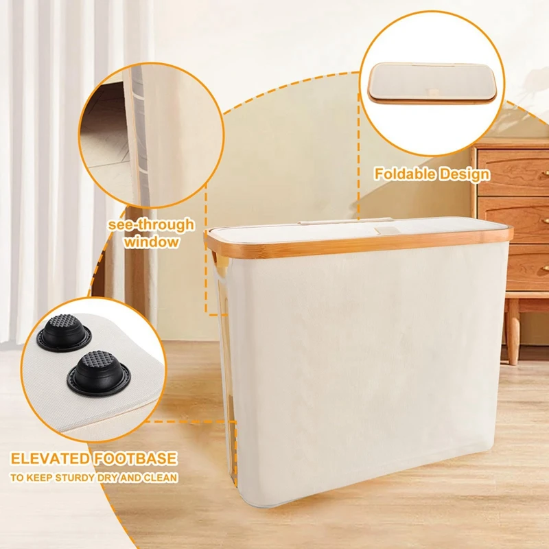 Toilet Paper Basket, Foldable Toilet Paper Storage Basket With Lid, Toilet Paper Storage Rack