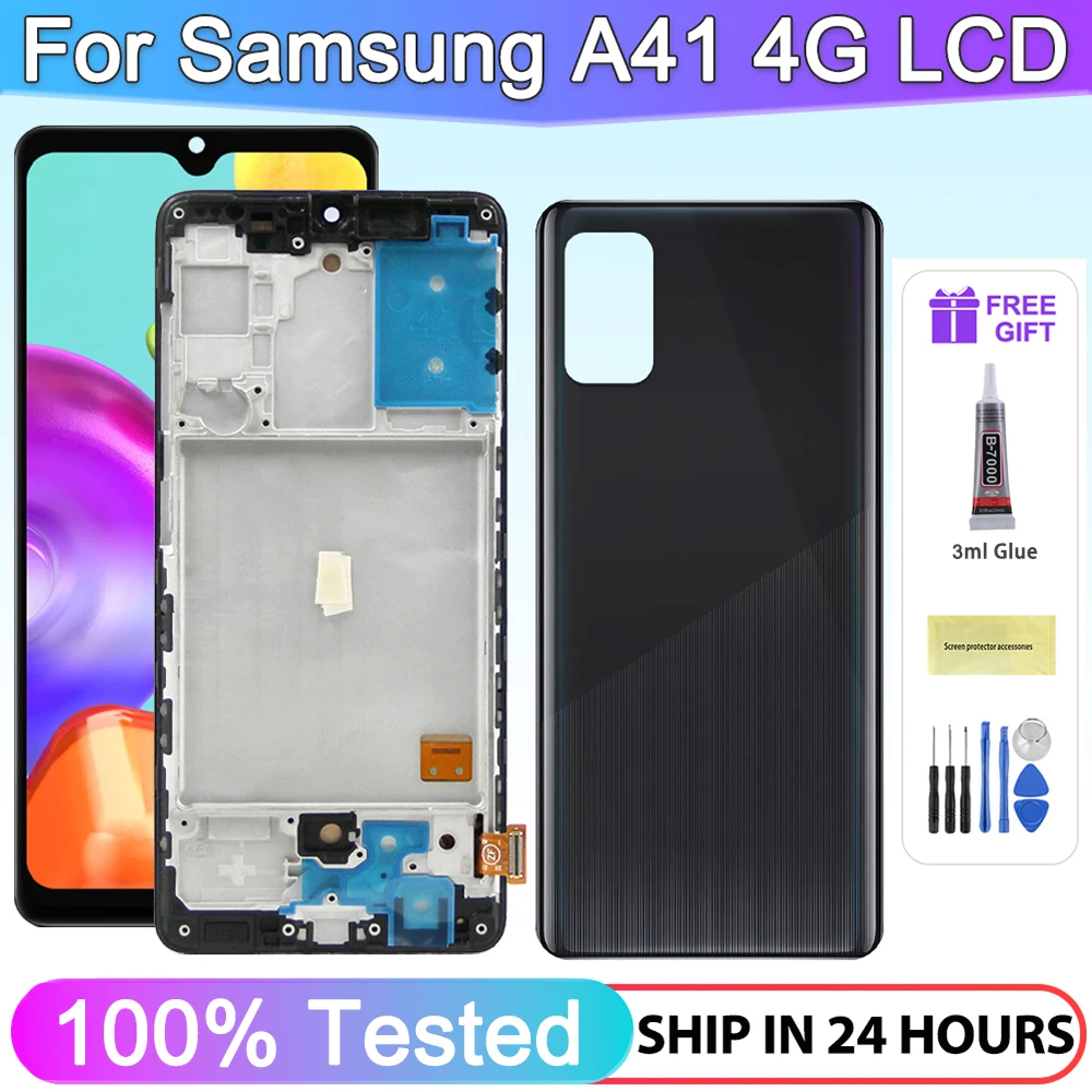 

For Samsung A41 A415 Display Touch Screen Digitizer Assembly Replacement Part For Samsung SM-A415F SM-A415F/DS LCD