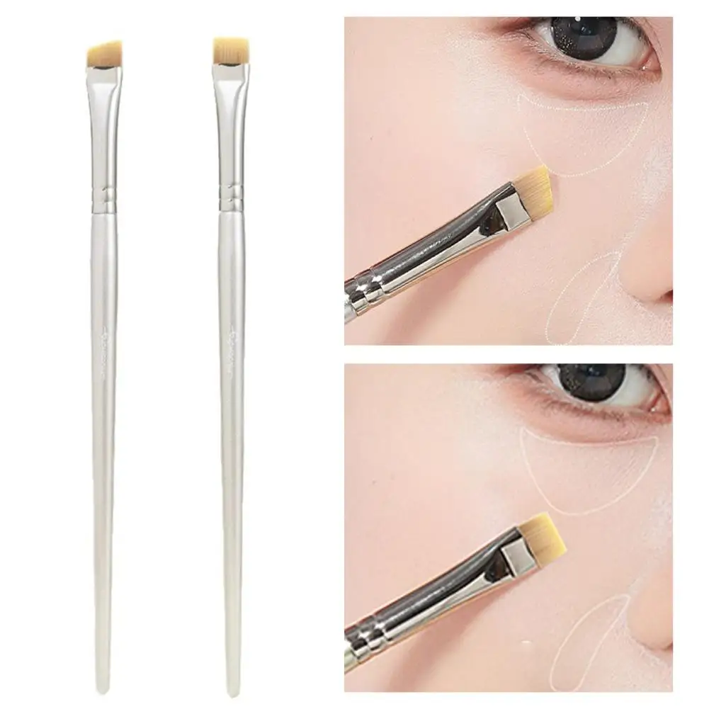Bevel Contouring Brush Flat Head Foundation brush Cover Up Dark Circles Spots Concealer Brush Makeup Brush Beauty Cosmetics Tool