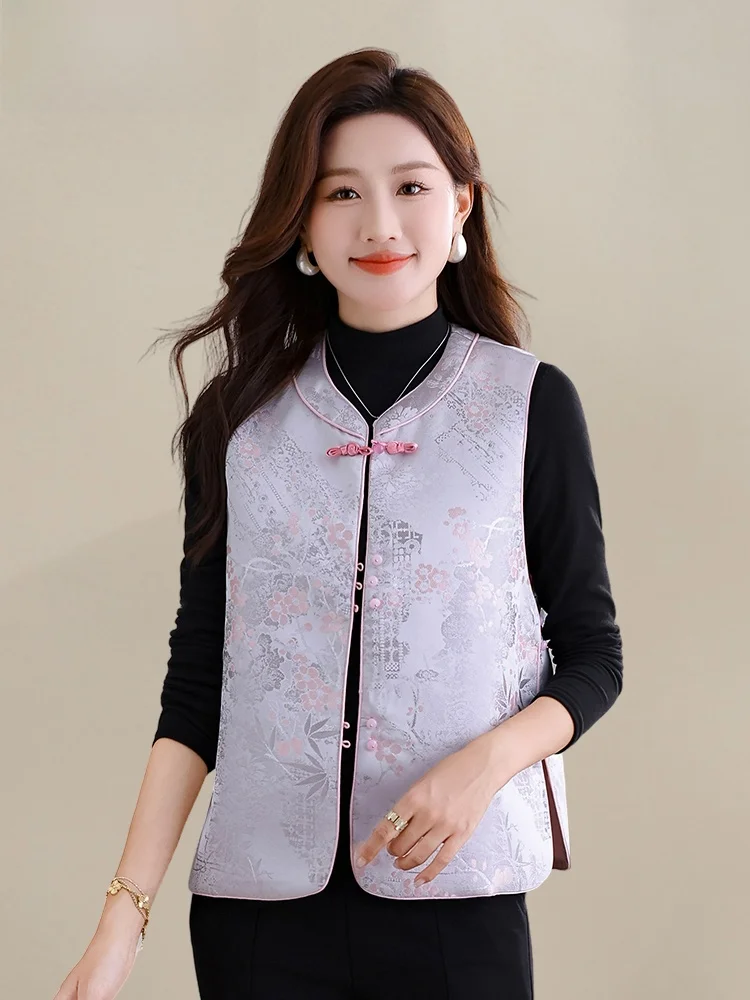 

TUCANO, новый китайский национальный тренд, женский ор-жилет, новинка 2024, весенне-осенняя верхняя одежда, женская куртка с плечами