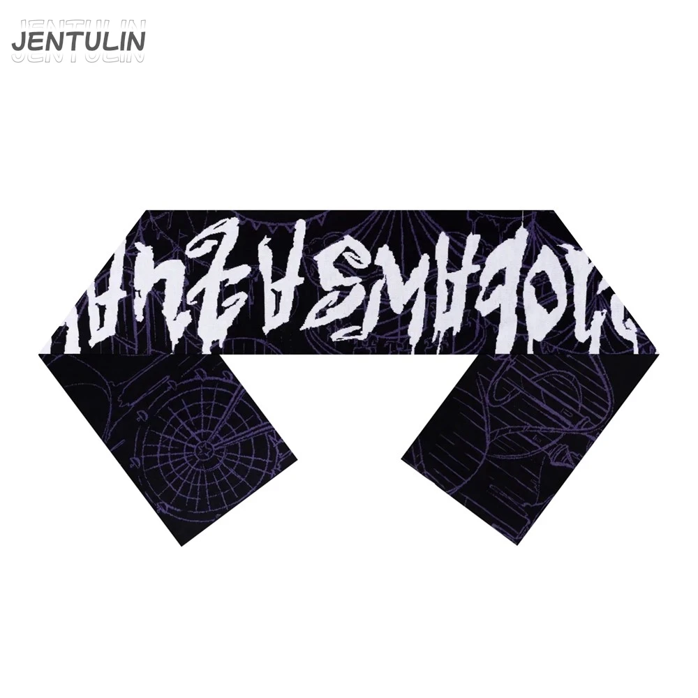 

Y2k Phantasmagoria шарф мультфильм вязаный хип-хоп мужская уличная одежда Harajuku готическая шаль шарфы винтажные теплые женские аксессуары корейские