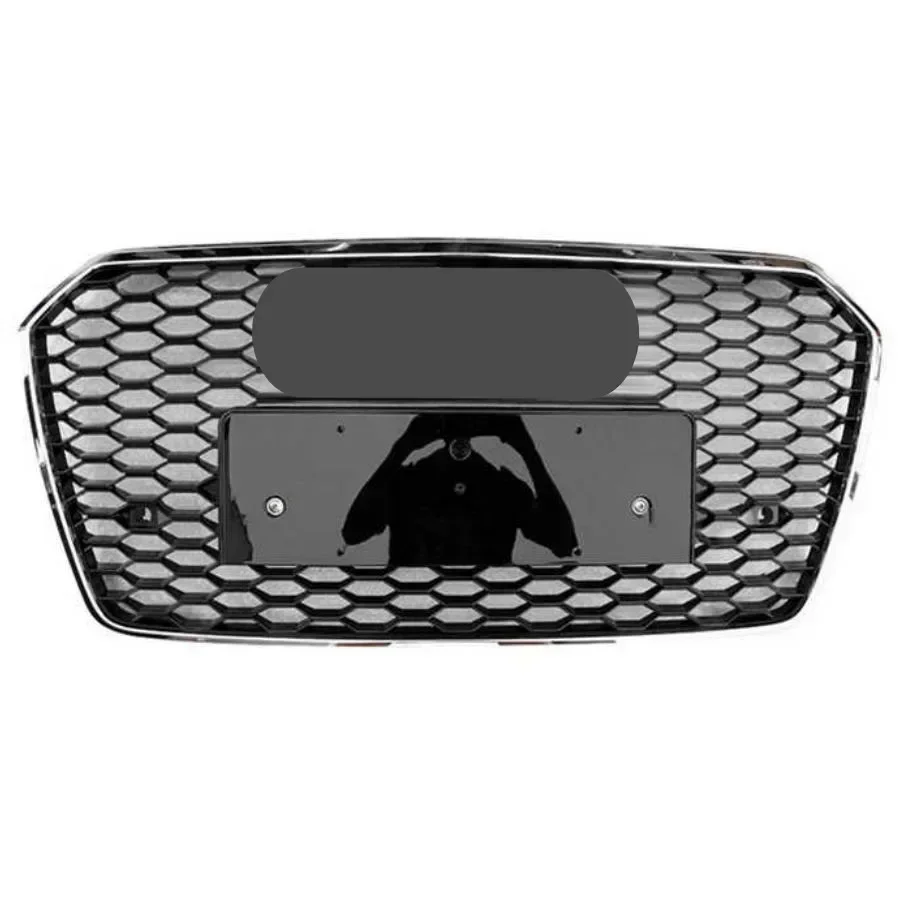 

Racing Grill Front Bumper Grill Center Grille for A7/S7 2016 2017 2018 (Refit for RS7 Style) For RS7 Grill