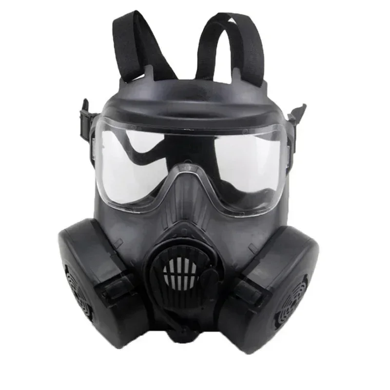 

Protective Tactical Respirator Mask Full Face Gas Mask for Airsoft Shooting Hunting Riding CS Game Cosplay Protection