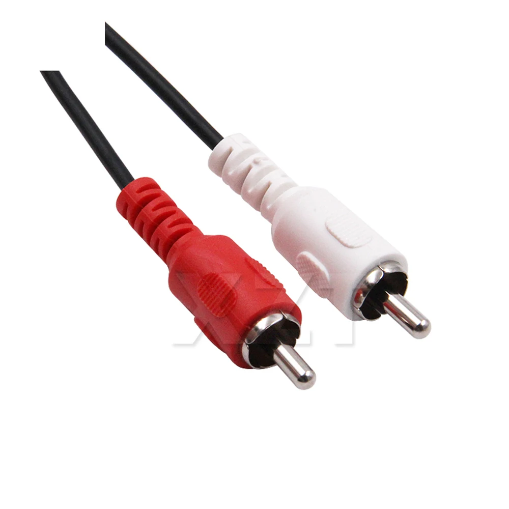 0.5M 1.5M 5-Pin DIN Male MIDI Cable to 2 Dual RCA Male Plug Audio Cable For Home Audio System