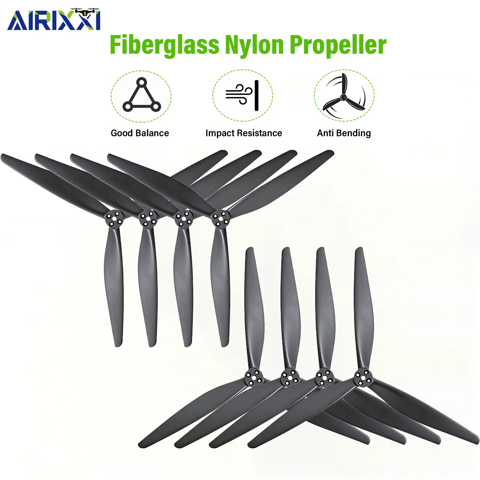 

AIRIXXI 4 пары 13-дюймовых пропеллеров 1308 для дрона X-CLASS FPV и 7040 7-дюймовый пропеллер для радиоуправляемого дрона 4CW 4CCW Сменный Gemfan HQProp