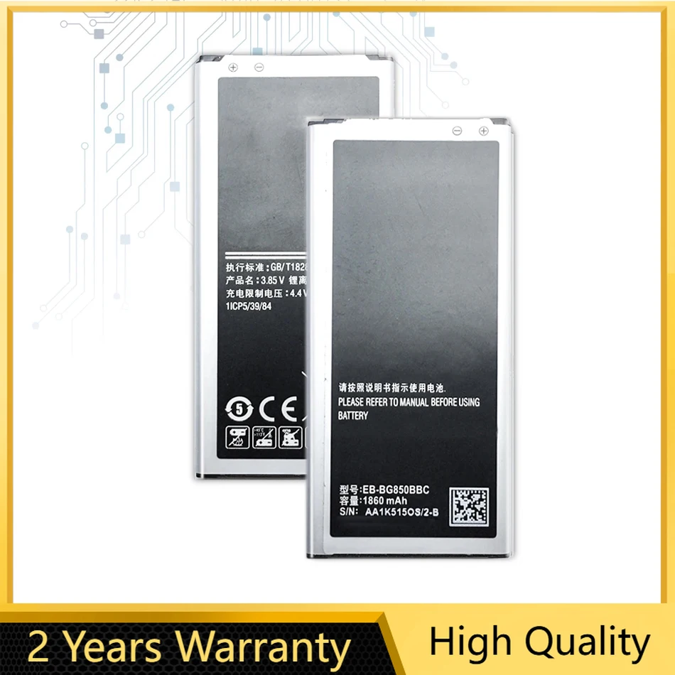 Replacement battery 1860mAh eb-bg850bbc for Samsung Galaxy Alpha g850f g8508 s g8509v g850 g850t g850v g850m