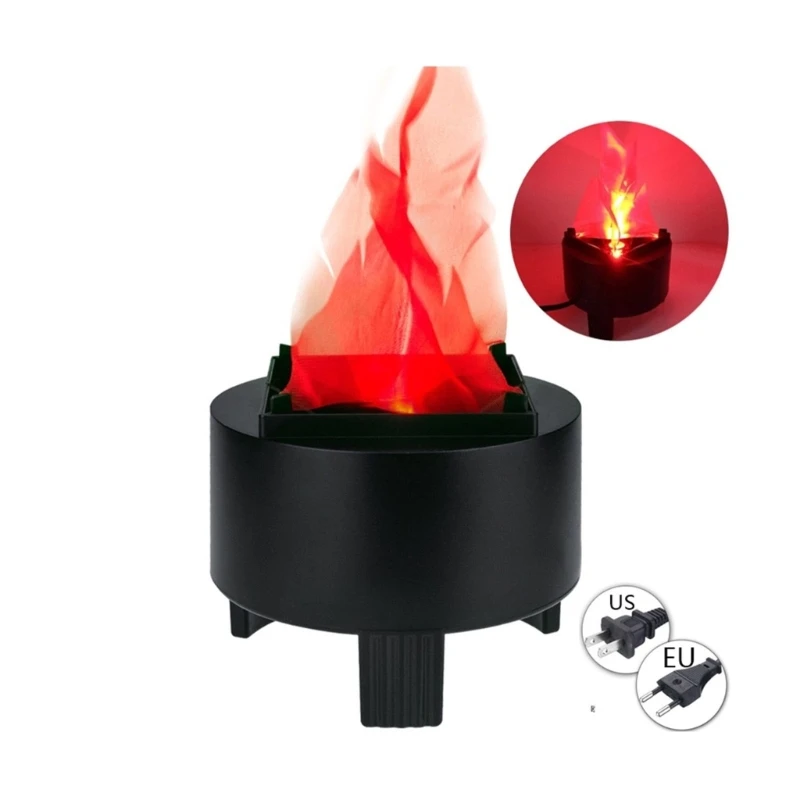 Puntelli per lampade a fiamma simulata LED decorazioni per lampade a fiamma fuoco finte fiamma tremolante falò fiamma realistica regalo Halloween