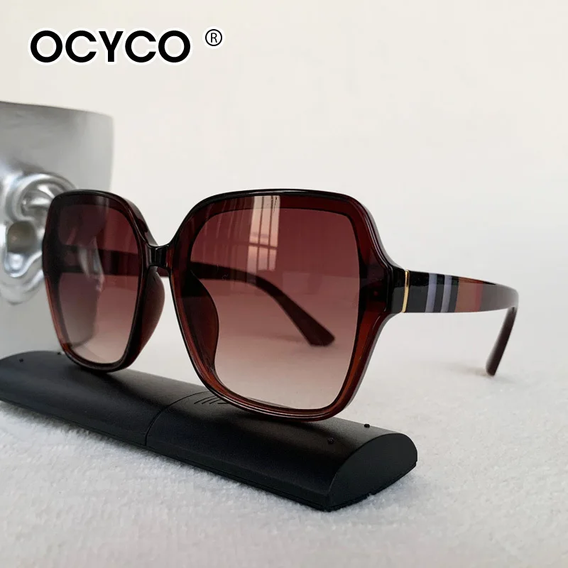 Vintage Großrahmige Quadratische Sonnenbrille für Männer und Frauen Luxusmarke Punk Sonnenbrillen UV400 Fahrbrillen Mode Outdoor-Brillen – Detail 9