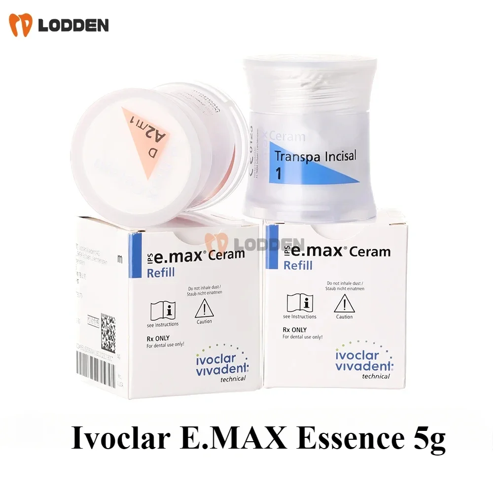 Ivoclar E.max Essence Dental Porcelain 5g for All Ceramic White Lemon Sunset Copper Hazel Olive Khaki Emerald Terracot Black