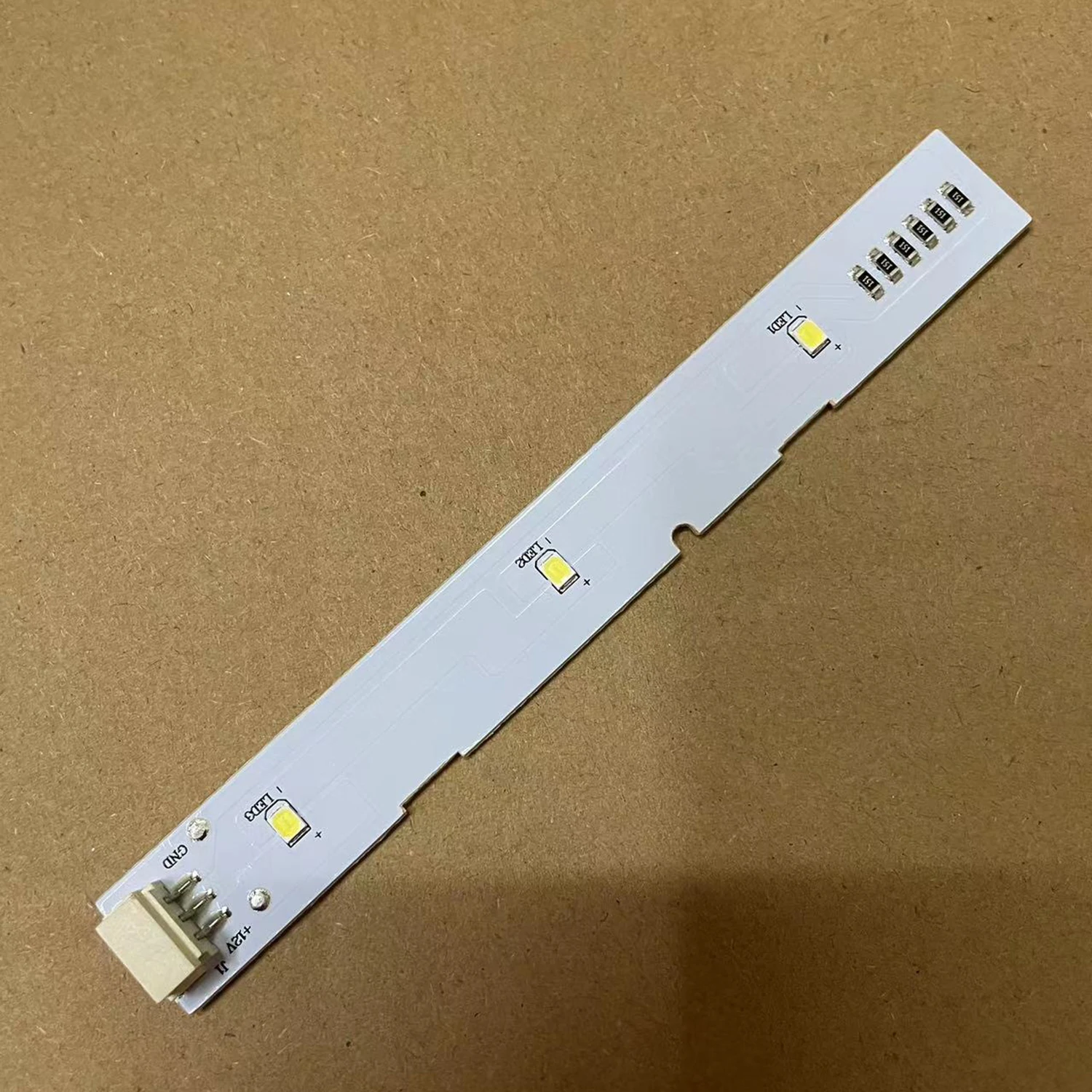 1Pcs Refrigerator LED Lamp Backlight Bar strip For Haier BCD-575WDBI 0064001827 Front-door freezer Fridge Parts Accessories